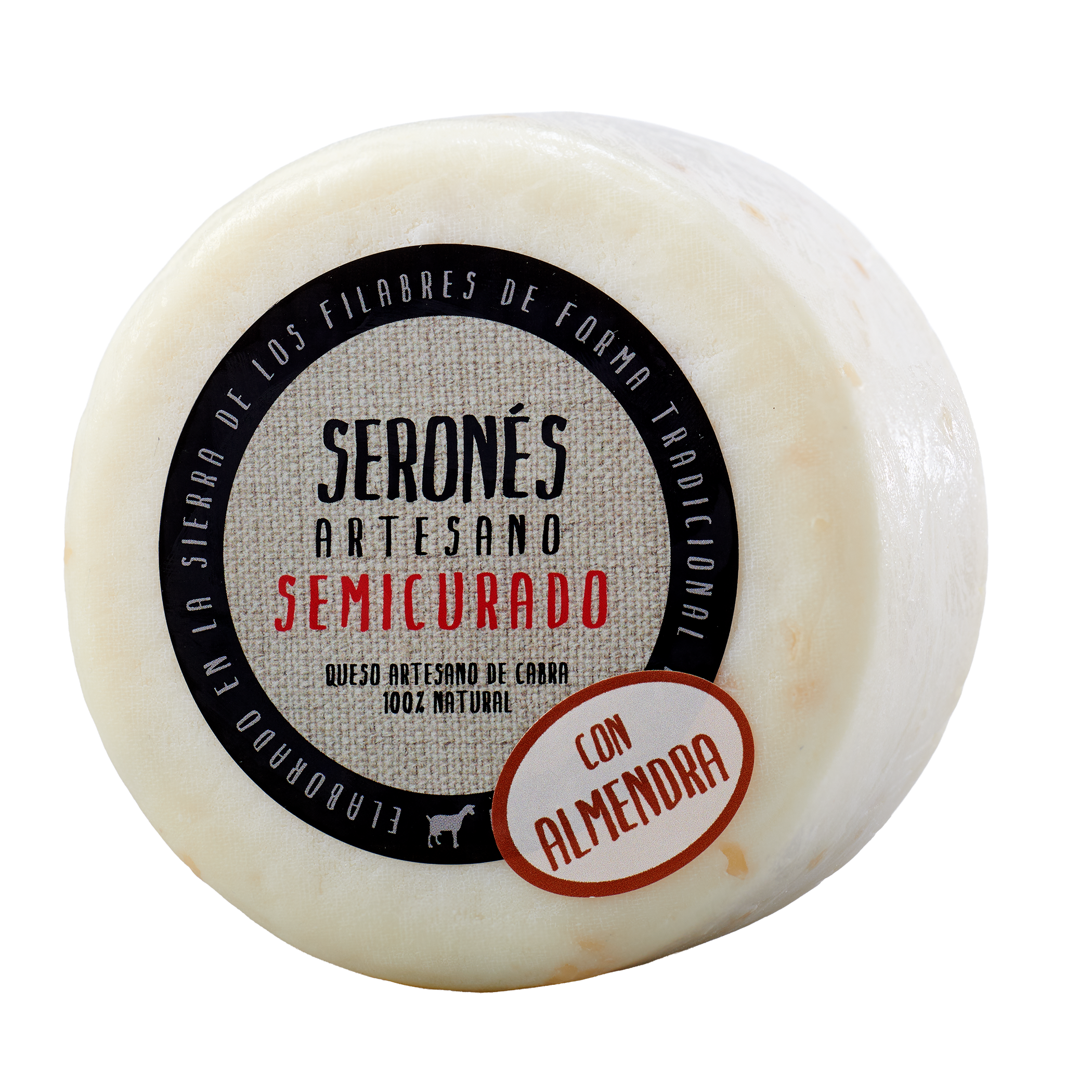 QUESO SEMICURADO CON ALMENDRA