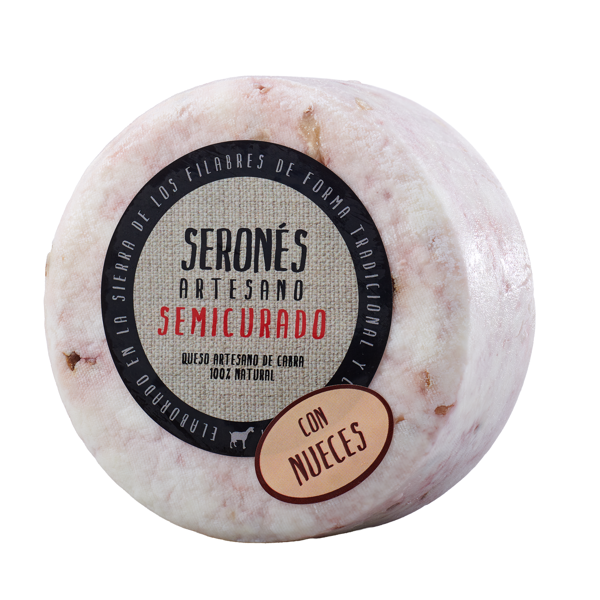 QUESO SEMICURADO CON NUECES